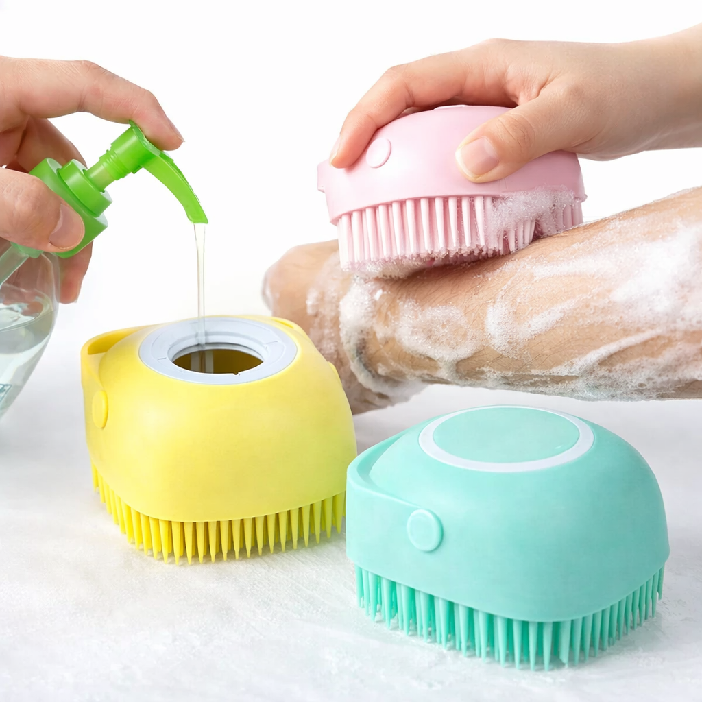 Silicone Pet Bath Brush