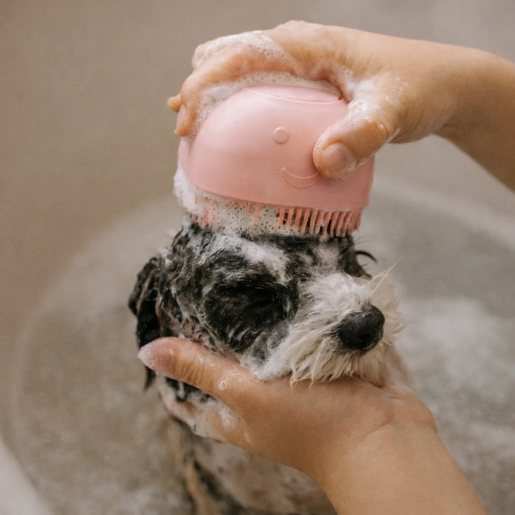Silicone Pet Bath Brush