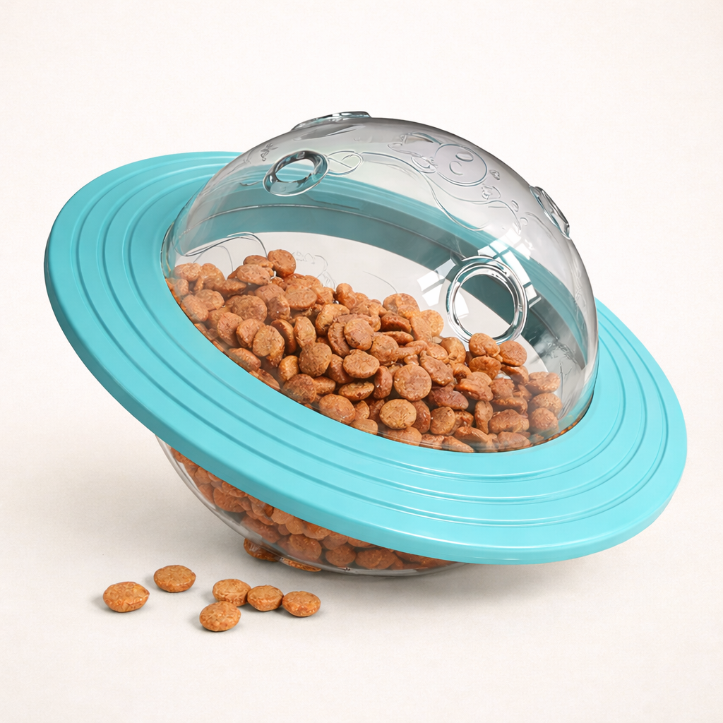 Interactive Dog Feeder Flying Disc