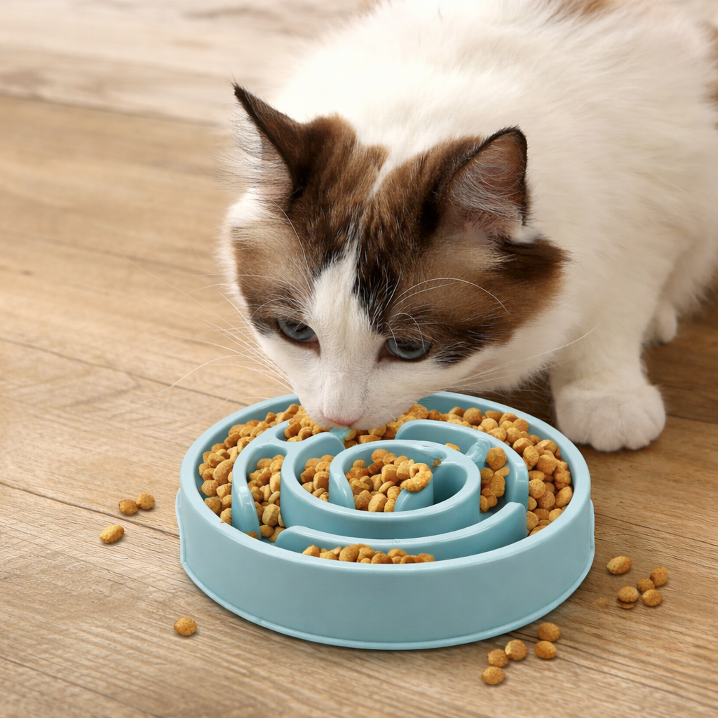 Dog Slow Feeder Bowl – Non-Slip Anti-Gulping Design